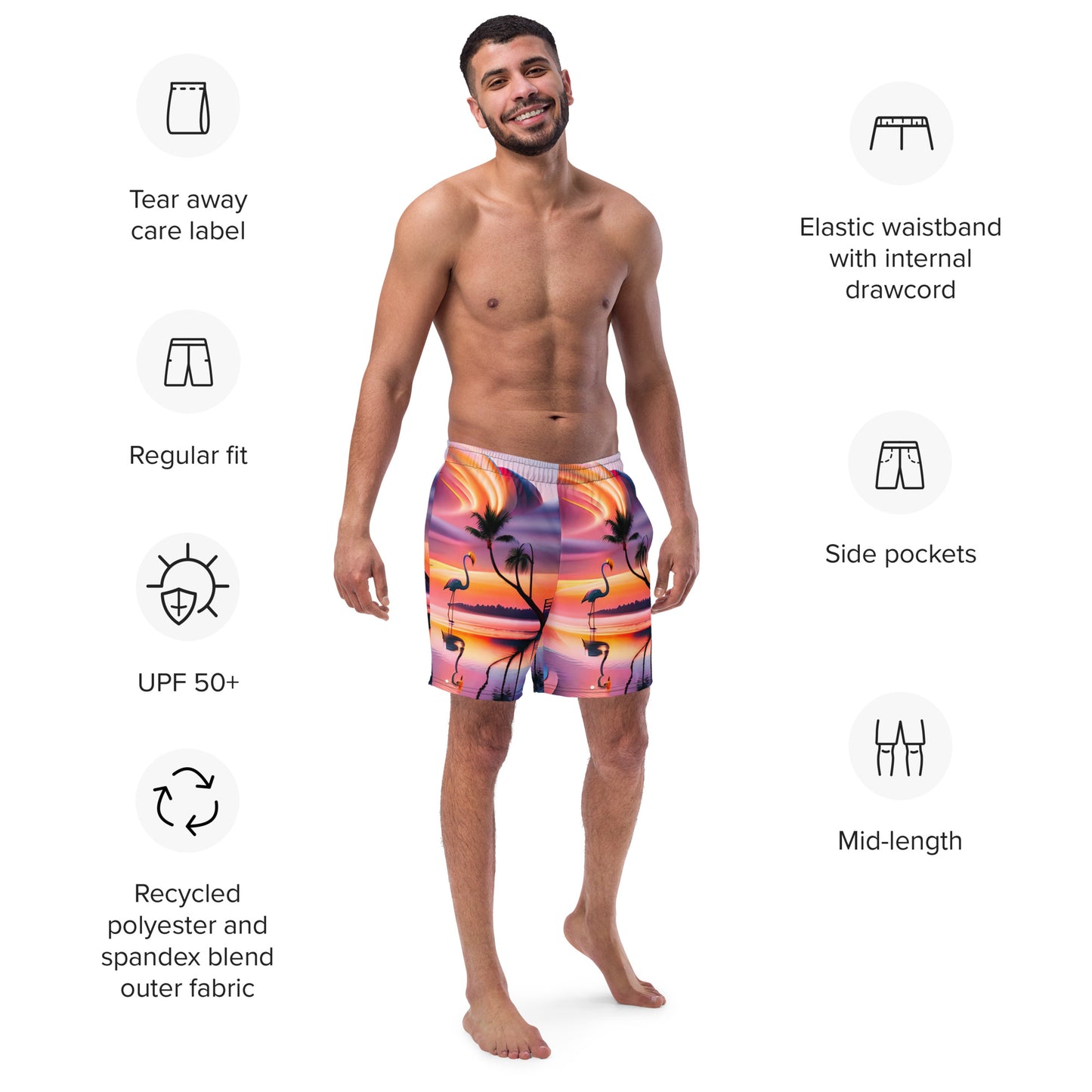 Men's swim trunks