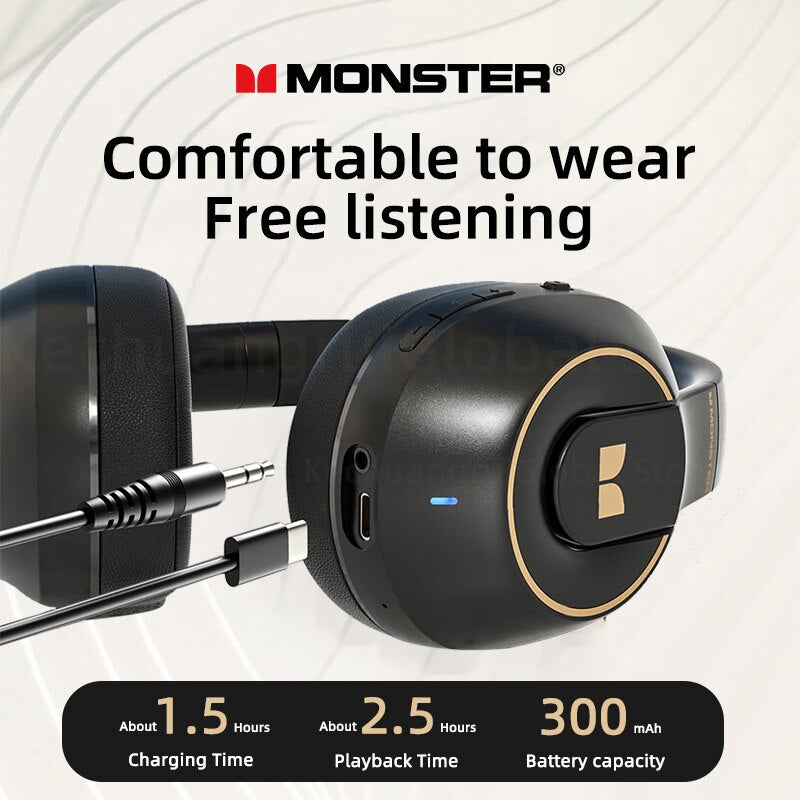 Monster XKH01  Noise Reduction Headphones